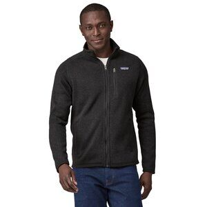 Patagonia Black Zip Up Sweater for Men